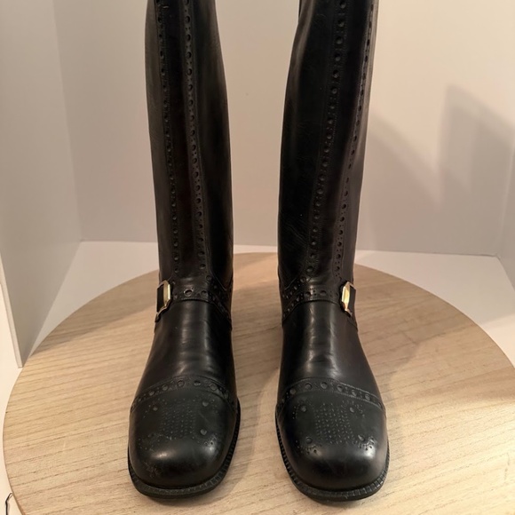 Vintage Stormgards Converse Women’s Rubber Riding Boots Black Waterproof Size 7 - Picture 2 of 8